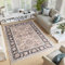 TAPISO Colorado Teppich Wohnzimmer Klassisch Kurzflor Orientalisch Beige Schwarz Floral Ziegler Ornament Muster Orientteppich ÖKOTEX 250 x 350 cm