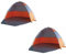 Nalu 2 X 2,1 M Orange UV Strand Monodome Zelt Reißverschluss Schutz