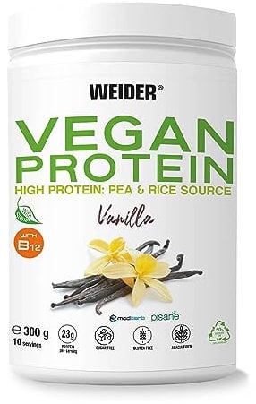 Weider Vegan Protein, Vanilla - 300g