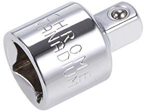 sourcing map 3/8 Inch Drive (F) x 1/4 Inch (M) Socket Reducer, Female to Male