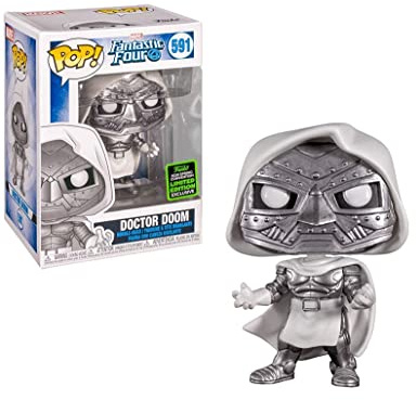 POP Funko 591 - Doctor Doom - Fantastic Four (Funside-GA Limited Edition) (Funko 2020 Spring Limited Edition)