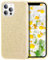 MILPROX iPhone 12 Pro Max Hülle Glitzer Schutzhülle Bling DREI-Schicht-Hybridstruktur Slim Kristallklar schützende Hülle kompatibel mit iPhone 12 Pro Max 6.7 Inches- Gold