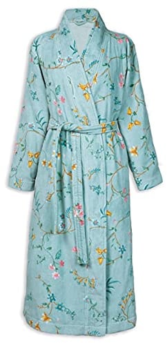 Pip Studio Bademantel Les Fleurs Blau XL