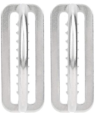 BuyWeek Tauchen Bleigürtel D Ring, 2 Stück 304 Edelstahl Tauchen Bleigurt Halter Schnalle Tauchgewichtsgürtel Schnalle Wassersport Zubehör