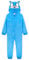 Sonic The Hedgehog Jumpsuit Kinder, Schlafoverall Kinder, Onesie Kinder Jumpsuit Jungen, 104-164 (9-10 Jahre, Blau)