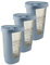 Rotho Fabu 3er-Set Müllsackständer, Kunststoff (PP recycelt), blau, (40 x 40 x 62,1 cm), 3