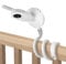 BECEMURU Monitor Halterung für Philips Avent Babyphone SCD843/26, SCD833/26, SCD891/26, SCD630/26, Flexible Multifunktionsständer Holder für Philips Avent Baby Monitor,Babyphone Kamera Stand Zubehör