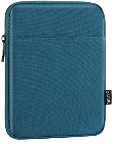 TiMOVO 6-7 Zoll Schutzhülle für den neuen Kindle Paperwhite und Kindle Colorsoft Signature Edition, Schutzhülle Cover Tasche Tragetasche für Kindle E-Reader/Kindle Oasis, Pfau Blau