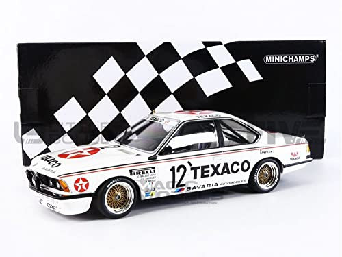 Minichamps 155852513 1:18 BMW 635 Csi-Bavaria Automobil-Ballot-Lena/Metge/Andruet-24H Spa 1995 Sammlerstück Miniaturauto, Mehrfarbig
