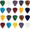 Guitar Picks,20 Pieces Guitar Pick,4 Different Thickness Non-slip Plectrums for Electric Acoustic Brass Guitar (0.5mm 0.75mm 1.0mm 1.2mm)
