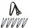 SZXMDKH 5Pcs 50cm SATA 3.0 Cable III, 6Gbps Straight HDD SDD Data Cable with Locking Latch, 18 Inch Compatible for SATA HDD, SSD, CD Drive, Writer Black