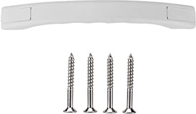 Hapivida Wohnmobil Tür Haltegriff, Kunststoff Wohnwagen Rangiergriff mit Abdeckkappen, Assist Unterstützung RV Hilfsgriff für Caravan Boote Cargo Anhänger