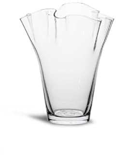 Sagaform Viva 5018375 Vase en Verre soufflé à la Bouche Transparent 20 x 20 x 24,5 cm
