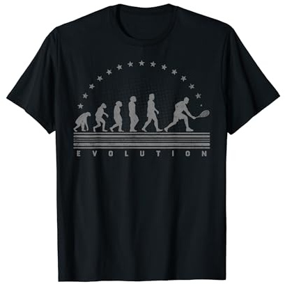 The Squash Evolution Retro Tennis Squash für Herren T-Shirt