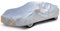 Autoabdeckung Wasserdicht Für BMW 320Ci Cabrio 2000-2006 (E46),Outdoor-Vollgarage Allwetter Staub Sonne Regen Schnee Mit Reißverschluss(Silver,Single Layer)