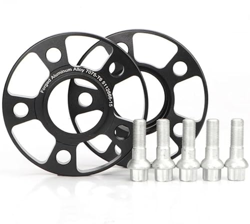 Spurverbreiterungen 2 Stück Für Benz W204 W205 W211 W212 W213 W220 W245 W242 W246 12/15/20 Mm Spurverbreiterungsadapter PCD 5 X 112 CB = 66,5 Mm (ID = Außendurchmesser) Distanzscheiben Spurplatten (F