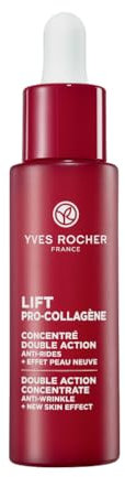 Yves Rocher Lift Pro-COLLAGÈNE - Lifting Konzentrat - Innovative Formel mit Kollagen und Hyaluronsäure - Für eine sichtbar staffere und glattere Haut - 30ml