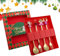 Cucchiai da caffè natalizi, forchetta e cucchiaio di Natale - 4 cucchiai da tè decorativi di Santa Elk | Stoviglie creative, cucchiai agitatori in acciaio inossidabile, utensili da cucina, cucchiaio