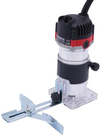 220V 800W Kantenfräse Multifunktionsfräse, Oberfräse Elektro Hand Trimmer, Electric Hand Holz Oberfräse,Holzfräse Werkzeug Electric Hand Trimmer für Holzverarbeitung