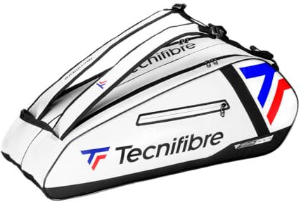 Tecnifibre Tour Endurance White 6r 2025 Schlägertasche Weiß - Schwarz