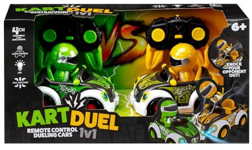 Kart Duel - Complete With LED Lights, Radio Control And Full Function - Batteries: 2 X AA Required - Weight: 0.9kg - Dimensions: 44 X 16 X 23cm