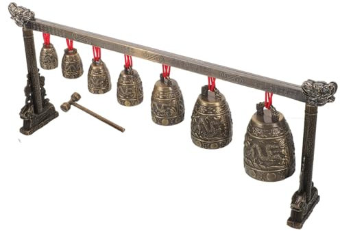 CIMAXIC Antike Glockeninstrument Chime Modell Ornament Klang Glockeninstrument Für Chinesische Musikinstrumente Traditionelle Chinesische Instrumente