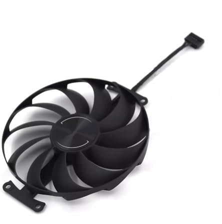 RAKSTORE Ventilateur de refroidissement pour carte graphique compatible avec Asus Phoenix GTX 1630 GTX 1650 GDDR6 Quiet Cooler