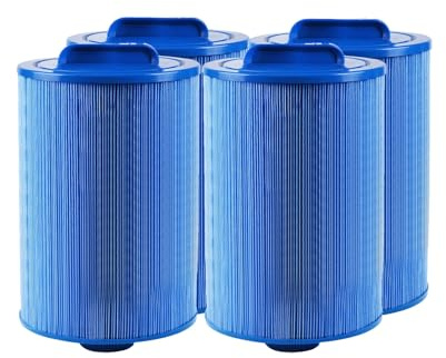 ZhuiFengA Filtro per Spa con Filettatura da 1/2, Ricambio per PWW50P3, per Filtro per Vasca idromassaggio 6CH-940, per Pulizia Piscine Esterne (4 Pezzi)