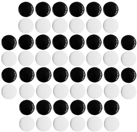 HANABASS Go Chess Pieces Set 360Pcs Resin Game Stones with Smooth Polished Surface Durable Board Game Pieces for Baduk Go Accessories