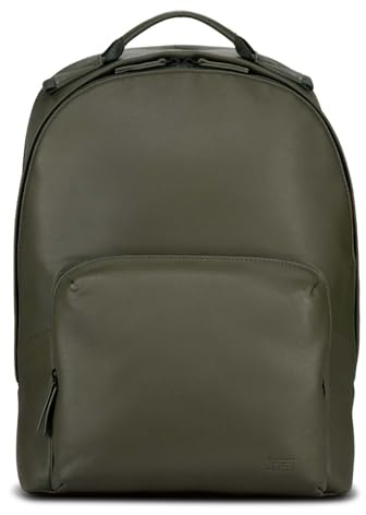 JOST Laptoprucksack Rucksack mit Laptopfach Tromsoe Backpack Olive olivgrün