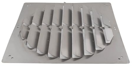 Deflector Para Unidad Exterior de Aire Acondicionado，cubierta Antiviento Para Parabrisas Deflector de Acero Inoxidable，aire Acondicionado/bomba de Calor/compresor de Condensador Valla de Protección