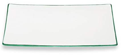 GMUNDNER KERAMIK Manufacture 0190plre30 Vert Bord Plaque rectangulaire 30 x 20 CM