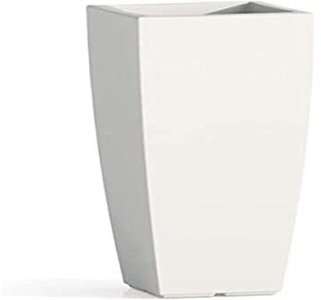 Vaso stilo Square 70cm Bianco Tekcnoplast