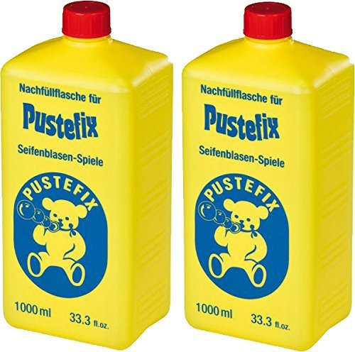 PUSTEFIX Seifenblasen Set (2 x Nachfüllflasche)