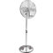 Syntrox Germany SVT-50W Chrome Retro Ventilator mit Oszillation Axialventilator Standventilator Windmaschine Lüfter Gebläse Luftkühler