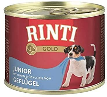 RINTI Gold Junior + Geflügel 12x185g