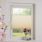 FREIHÄNGENDES WABENPLISSEE PLISSEE creme 60cm breit x 130cm lang ohne Zugschnur