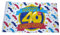 Fahne/Flagge Happy Birthday 40. Geburtstag NEU 90 x 150 cm