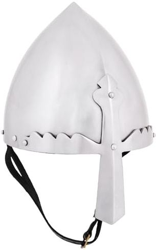 Ulfberth Nasalhelm, St. Wencelass, 2 mm Stahl, Schaukampf, Gr. M