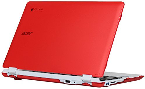 mCover Coque de Poids léger Uniquement pour Acer CB3-111 11,6 Pouce Chromebook - Rouge