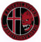 Bienpatch Abzeichen - Eisen-auf-Bügel-Übertragungsdesign - Patch - Rot/Schwarz - 1 Stück - 8 x 8cm