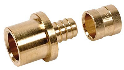 Raccord PER droit à souder - PER Ø 16 mm - Cuivre Ø 12 mm - PB tub