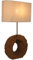 GURU SHOP Tischlampe/Tischleuchte, in Bali Handgemacht aus Naturmaterial - Modell Palau 1, 59x35x15 cm
