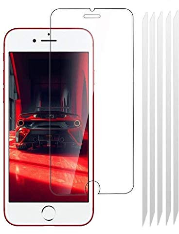 Fonetek® 5x Clear Plastic PET LCD Screen Protector Cover Guards for Apple iPhone SE 2020/2022