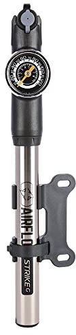 Oxford Airflow Strike Alloy Mini Pump With Gauge