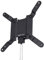 Amazon Basics Soporte fijo de montaje en pared de TV plana de 30,5 a 101,6 cm y VESA 200 x 200, Negro, 12 to 40