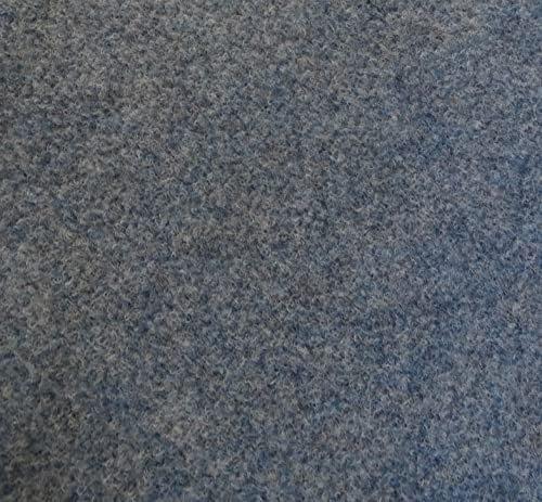 Nadelfilz Extra-Flex Meterware Restauration Innenraumverkleidung Instandhaltung Camperausbau 206 cm Breite (206 x 150 cm, Blau)