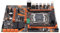 4 Channel DDR4 PC Motherboard with 4 Rear USB 3.0 Interface Ports Eight Phase Power LGA2011‑3 SATA PCI‑E M.2 Slot High Speed Desktop Computer Motherboard