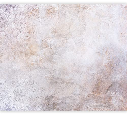 murando - Vlies Fototapete Betonoptik 350x256cm Vlies Tapeten Wandtapete XXL Moderne Wanddeko Mustertapete Design Wand Dekoration Vliestapete Wohnzimmer Schlafzimmer Büro Flur Beton Effekt beige grau