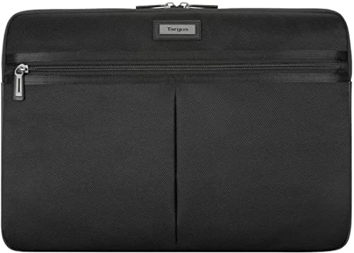 Targus DÉTAILS Housse Mobile Elite 15-16 – Housse de Protection pour Ordinateur Portable jusqu'à 16 Pouces – Dimensions : 42 x 2,5 x 28,5 cm – Poids : 0,28 kg – Couleur : Noir